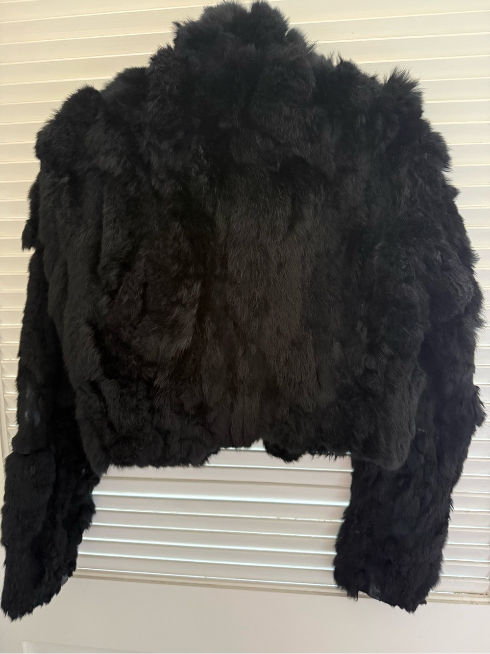 BEBE Y2K vintage Black Fur Jacket - Picture 3 of 4